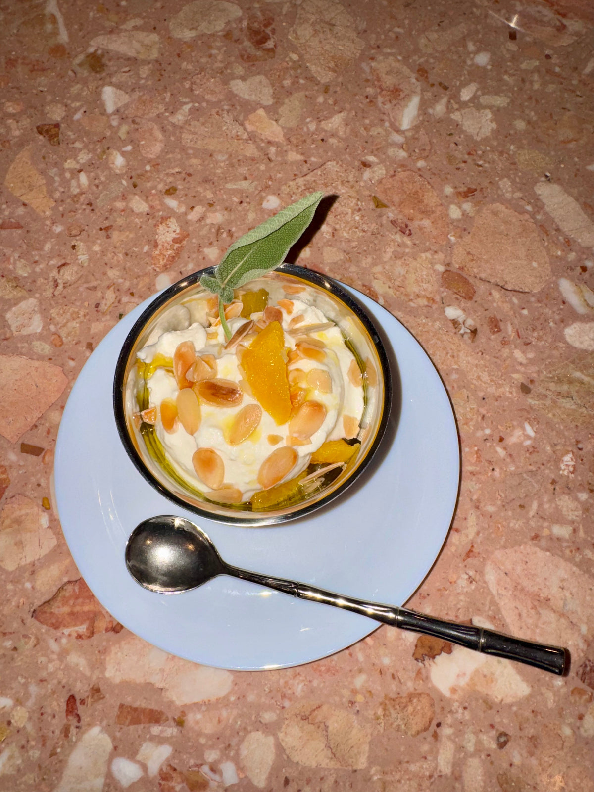 Fluffy citrus mascarpone met Tranquilla